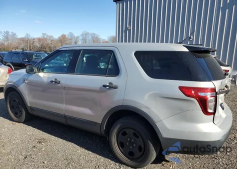 2015 Ford Explorer Police Interceptor z USA, uszkodzony, nr VIN 1FM5K8AR0FGB32344